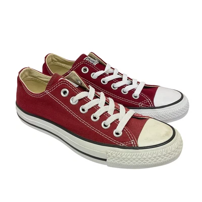 Zapatillas informales Converse para mujer de caña baja Chuck Taylor All-Star granate talla 6,5 M Foto 1 de 4