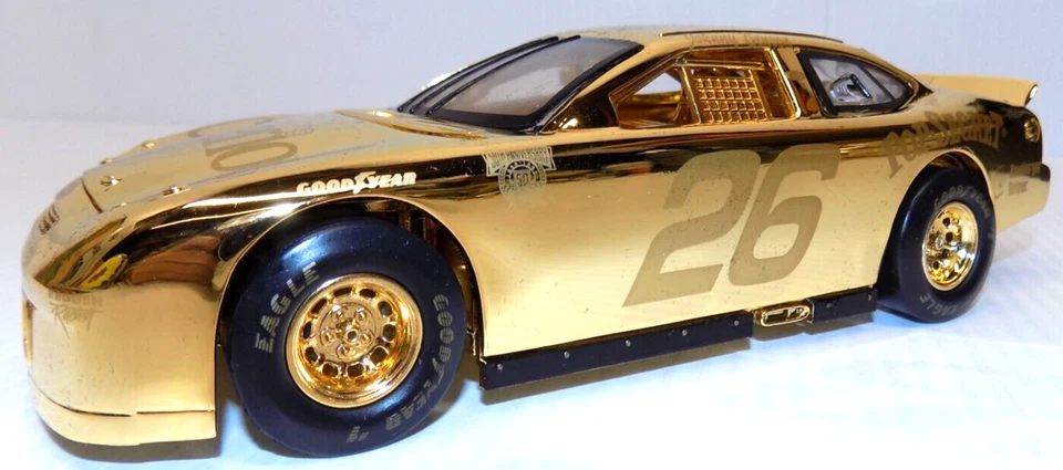 Racing Champions 1998 Ford Taurus #26 Cheerios ouro 24k 50º aniversário e estojo - Imagem 1 de 4