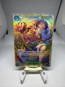 Monkey D. Luffy OP13-118 Secret Carrying on His Will ONE PIECE Card Game english - Picture 1 of 5