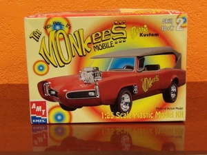 2000 AMT HEY HEY IT'S THE MONKEES MOBILE BARRIS KUSTOMS MODEL KIT #30259 SEALED - Bild 1 von 7