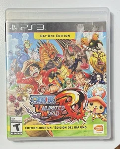 One Piece Unlimited World Red Day One Edition PS3 PlayStation 3 probado - Imagen 1 de 4