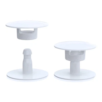 Paquete de 2 remaches de repuesto para bolsa con cremallera transparente. Compatible con Bogg Foto 1 de 4