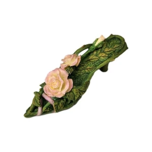Just The Right Schuh von Raine Courageous Rose Vintage Miniatur High Heel  - Bild 1 von 9
