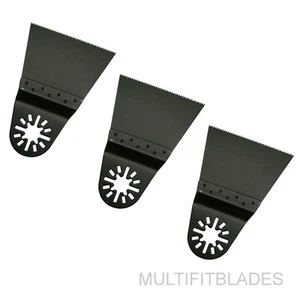 Hojas de sierra herramienta oscilante de dientes finos de 3 x 2-5/8" - se adapta al modelo Bosch Multi-X más antiguo - Imagen 1 de 1