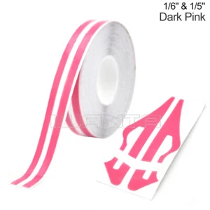 1/6" & 1/5" Dark Pink Pinstriping Pin Stripe DIY Line Roll Vinyl Decal Sticker - Bild 1 von 7