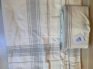 Cuore e Mano con Pannello Finestra Plaid Magnolia 54" x 95" 4 Pannelli Tende Nuovo con etichette - Foto 1 di 5