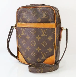 Auth LOUIS VUITTON Danube Monogram Crossbody Shoulder Bag Purse #59251 - Picture 1 of 16