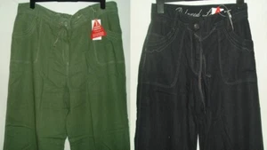 South Linen Mix Relaxed Trousers 8s - 10s - Picture 1 of 10