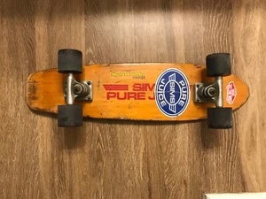 Vintage SIMS 70s Skateboard Sim Pure Juice ll wheels OG Tracker Trucks - Picture 1 of 11