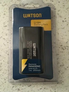 WATSON LI-ION BATTERY PACK - REPLACES PANASONIC DMW-BLJ31 7.4V - Picture 1 of 2