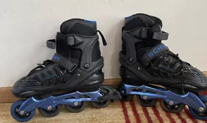 Schwinn Quality In-Line Skates ABEC- 7 Ajustable Size 6,6.5- 7,7.5 Blue/Black - Picture 1 of 12