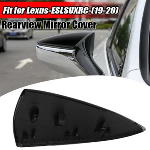 For Lexus ES LS UX RC 2019-2022 Right Side Door Mirror Upper Cover Housing Black - Foto 1 di 12
