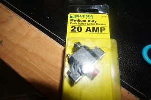 Blue Sea Systems Medium Duty Push Button Circuit Breakers - Picture 1 of 4