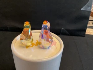 Swarovski Lovlots Birds On Broadway Jim & Jess Crystal Figurine #1129629 - Picture 1 of 5