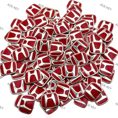 FOR HONDA CIVIC ACCORD CRV JAZ CIVIC TYPE R Remote Key 2PCS Emblem sticker - image 1 of 3