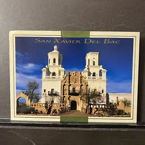 CONTINENTAL Postcard San Xavier Del Bac Catholic Church Tucson Arizona AZ UNP - Picture 1 of 3