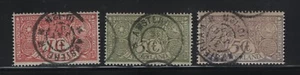 NETHERLANDS 1906 AGAINST TUBERCULOSIS ISSUE SET USED STAMPS - Picture 1 of 1