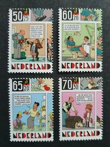 1984 NIEDERLANDE NEDERLAND KINDERZEGELS CARTOON-STREIFEN SEHR GUTER ZUSTAND POSTFRISCH - Bild 1 von 1
