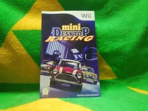 Mini Desktop Racing Nintendo Wii nur Anleitung - Bild 1 von 1