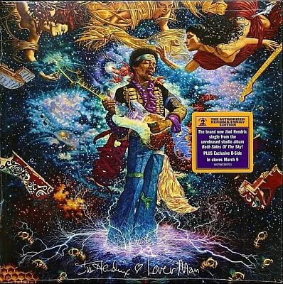 Jimi Hendrix Lover Man / Foxey Lady 7" Single Vinyl #0971 Both Sides of the Sky - Image 1 of 4