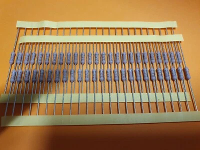 25x 3,9 Ohm 1 Watt Metalloxid Widerstand MOX 3R9 350V - Bild 1 von 2