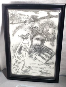 Original Sketch Scraping George Orwells Nineteen Eighty Four - Picture 1 of 10