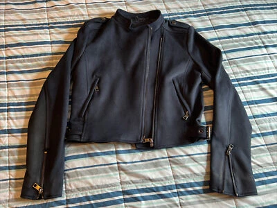 Jaqueta Feminina Banana Republic Azul Tamanho Pequeno - Imagem 1 de 4