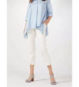 MarlaWynne Flatter Fit Trousers with Front Slit Cloud Size 20 - Picture 1 of 1