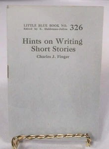 Hints on Writing Short Stories Little Blue Book No. 326 - Picture 1 of 3