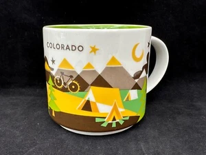 Starbucks Colorado You Are Here YAH Series Coffee Mug 14oz Cup 2014 EUC - Picture 1 of 8