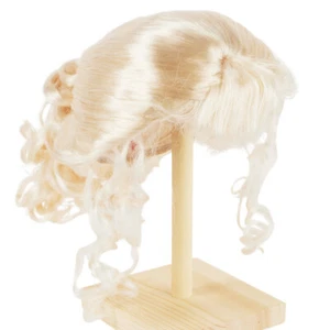 Monique Synthetic Mohair Clarissa Bleach Blonde 16"-17" Doll Wig - Picture 1 of 4