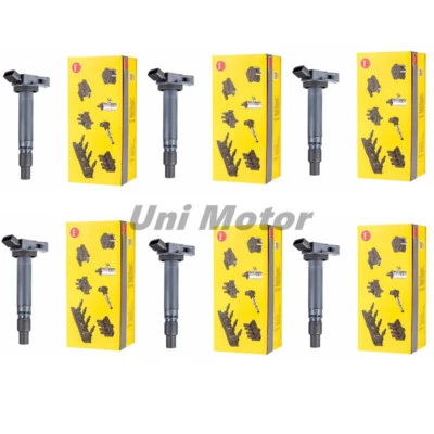 U5084 For LEXUS IS350 GS350 RX350 Toyota 90919-02250 6 pcs OEM NGK Ignition Coil - Image 1 of 4