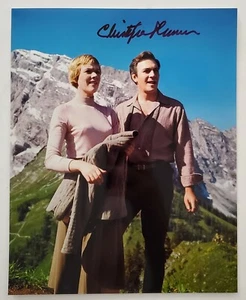 Christopher Plummer Signed 8x10 Metallic Photo Actor Sound Of Music Up RAD - Picture 1 of 1