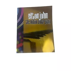 Elton John El Millón de Dólares Piano Libro Grande Coliseo Caesars Palace Las Vegas - Imagen 1 de 9