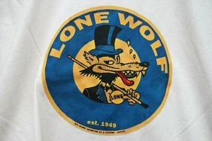 Retro , Graphic , T Shirt ,Lone Wolf - Picture 1 of 2