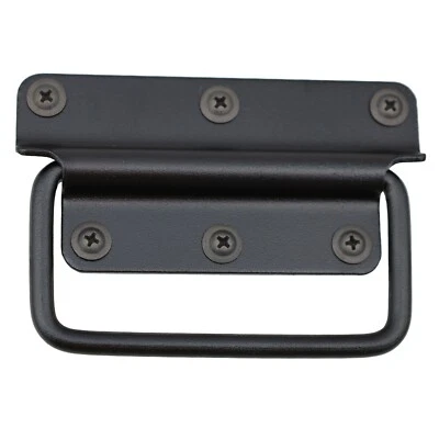 Kistengriff 108x54x2 Schwarz Klappgriffe Einlasskistengriffe Tragegriffe Griff - Bild 1 von 4