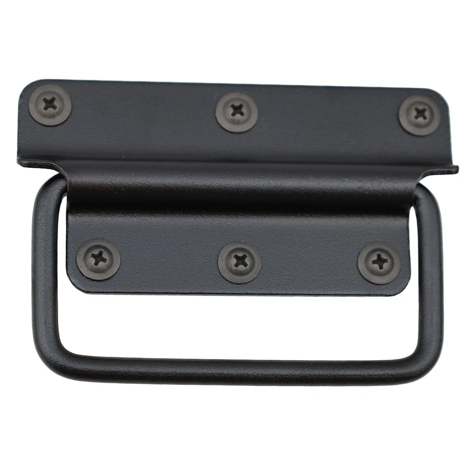 Kistengriff 108x54x2 Schwarz Klappgriffe Einlasskistengriffe Tragegriffe Griff - Bild 1 von 4