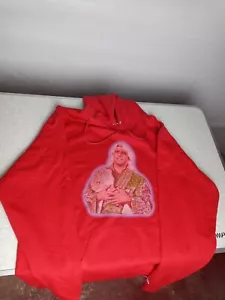 WESTSIDE GUNN Ric Flair Hoodie Red Size LARGE Griselda Fourth Rope RARE!!! - Picture 1 of 7