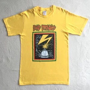 Remake Bad Brains band Yellow T shirt Graphic tee S-5XL NH17570 - Picture 1 of 2