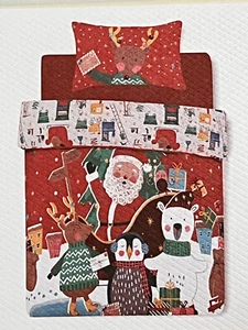Primark Bettwäsche Weihnachten Christmas zauberhaft 135 x 200 cm NEU - Bild 1 von 4