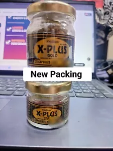 X Plus Gold (25+5) Capsula Uomo Benessere Olistico con NUOVISSIMA CONFEZIONE - Foto 1 di 11