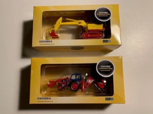 H0e 009 1:76 Oxford Diecast JCB set Major MK1 & JCB 7 - Bild 1 von 2