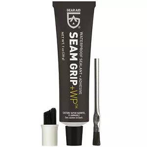 GEAR AID Nahtgriff Wasserdicht Dichtstoff Kleber für Zelte, draußen, klar, 1 Unze - Bild 1 von 7