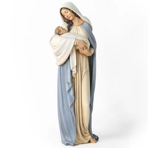 BC Catholic Madonna with Child Figure, Blessed Virgin Mary Statue, Holy Mothe... - Picture 1 of 6