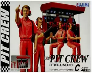 PIT CREW PITWALL STAND Kit di montaggio 1/20 113326 Fujimi - Imagen 1 de 1