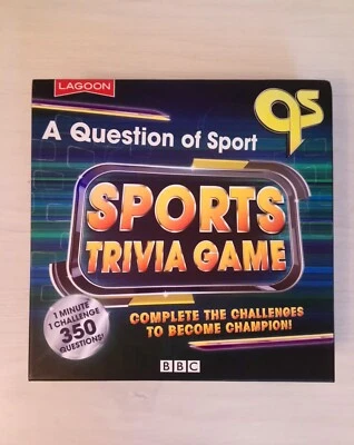 Lagoon A Question of Sport - Sports Trivia Game. Complete. - Image 1 of 4