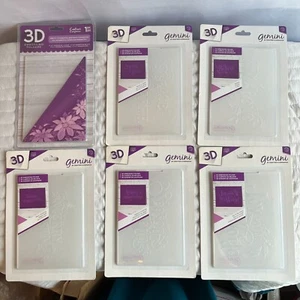Neu Gemini 3D Prägeordner von Crafter's Companion - 6er-Set Weihnachten - Bild 1 von 8