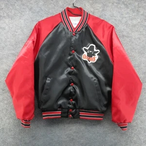 Vintage Arizona Outlaws Jacke Herren Medium schwarz USFL Football 80er Oklahoma Bomber - Bild 1 von 15