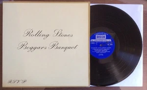 ROLLING STONES - Beggars Banquet - 1970 1st SPANISH Import vinyl LP FIRST PRESS - Imagen 1 de 6