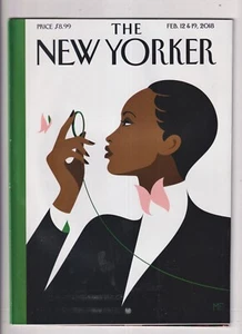 The New Yorker February 12 & 19, 2018 The Butterfly Effect Cover, The Anniversar - Imagen 1 de 2